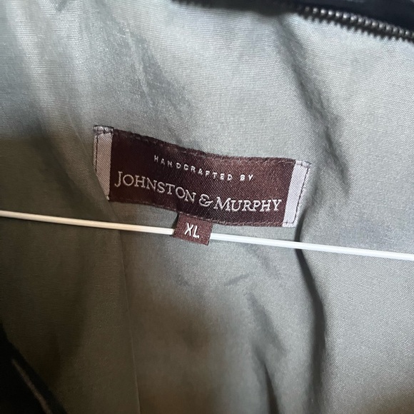 Johnston & Murphy Lamb Leather Jacket - Sz XL - Picture 2 of 4